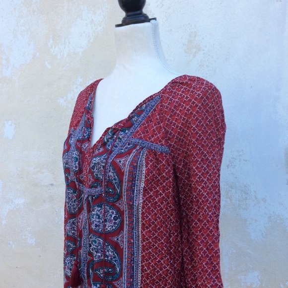 Lucky Brand Boho Top - Picture 2 of 3